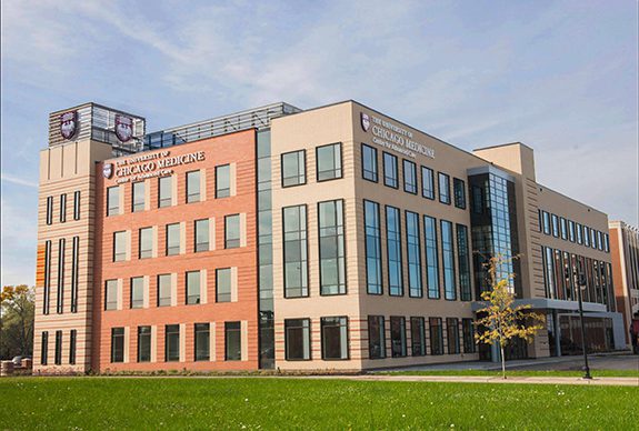 UChicago Medicine, Center for Advanced Care, exterior