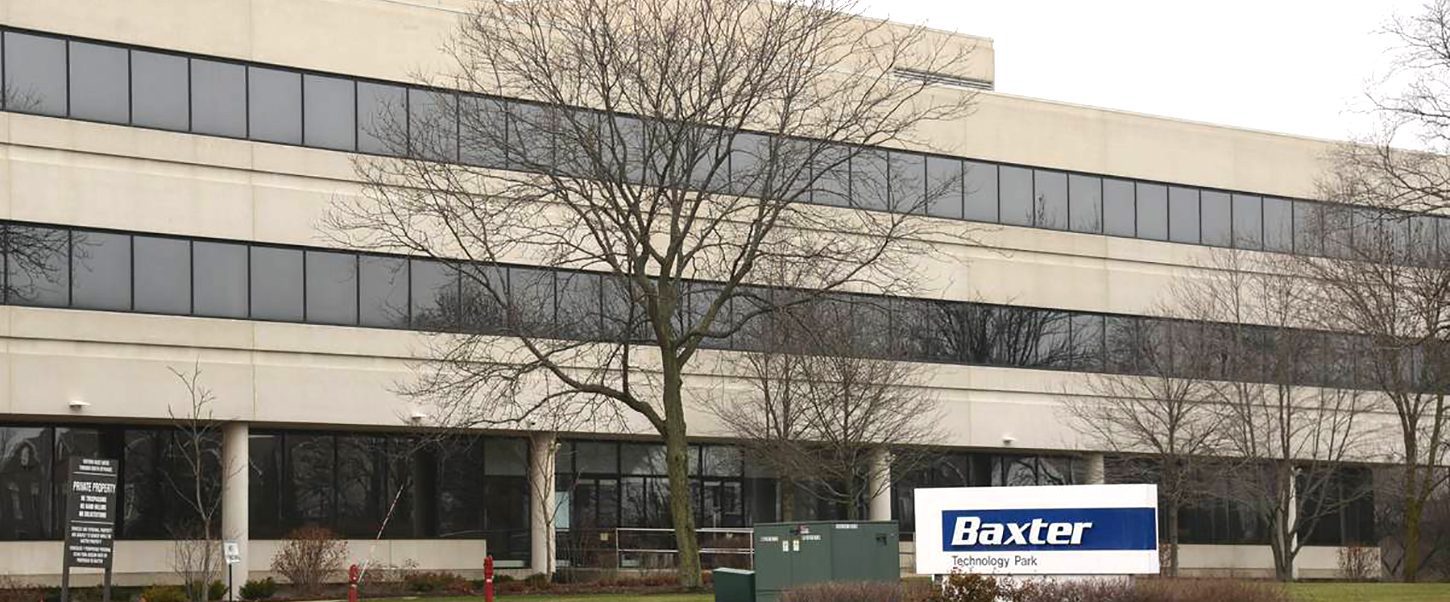 Exterior, Baxter manufacturing facility, Illinois