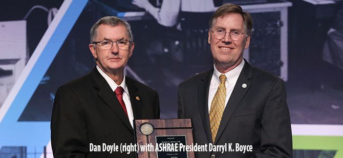 Dan Doyle Honored as ASHRAE Fellow