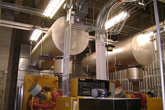 NorthShore Glenbrook Hospital, mechanical room