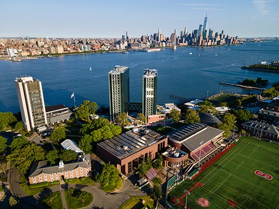 Stevens Institute of technology, University Center Complex, aerial view