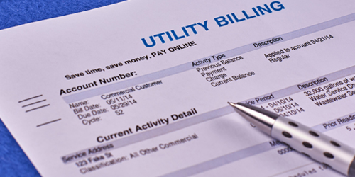 utility bill