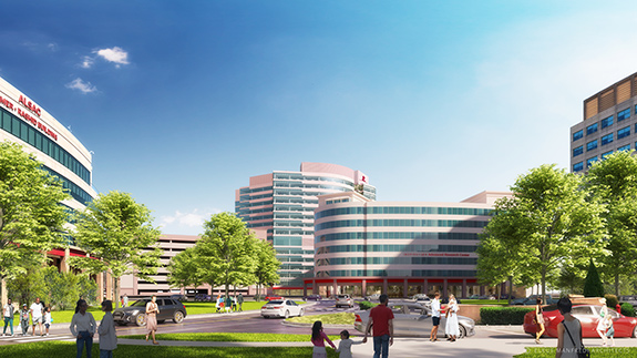 St. Jude, Arc II rendering